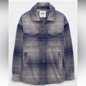 Aerie Women’s Woven Shacket Size Medium